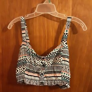 Multicolor crop top